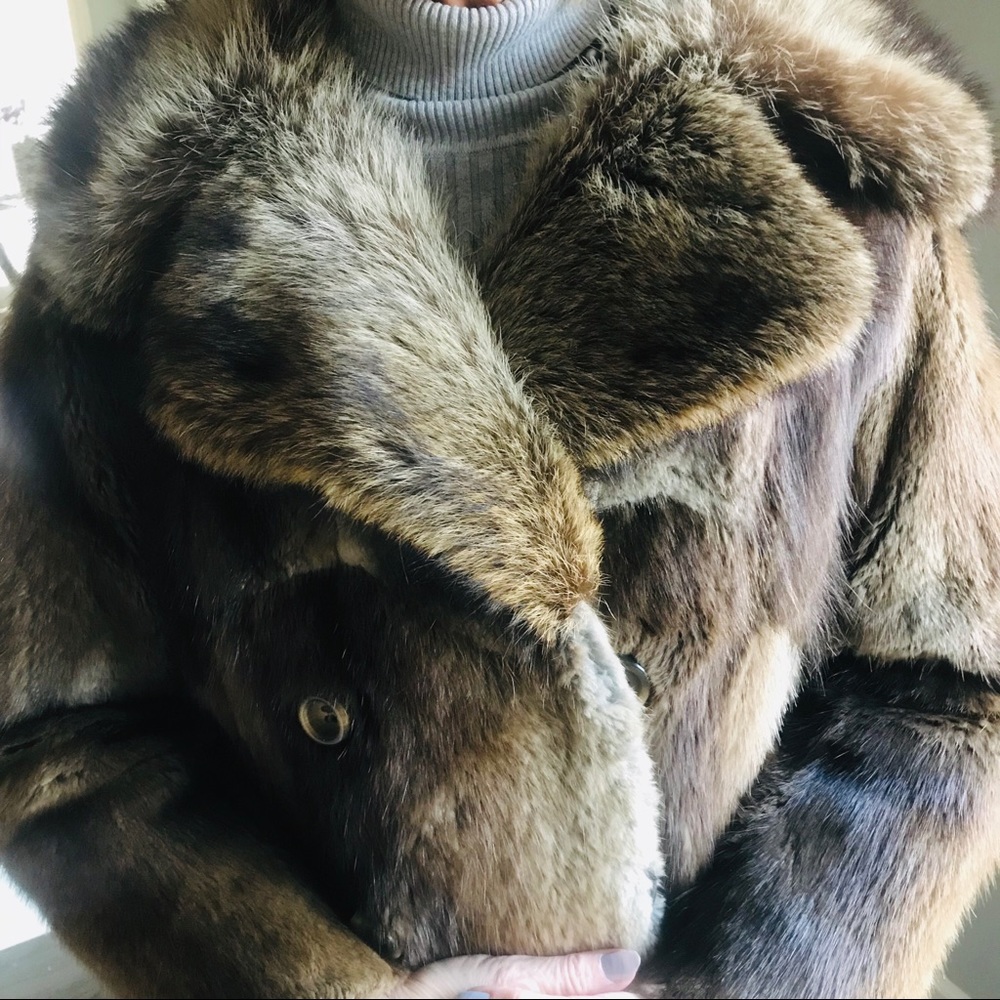 True Vintage Genuine Fur Coat